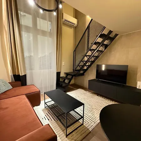 Modern Flat With High Ceilings By The Danube For 2